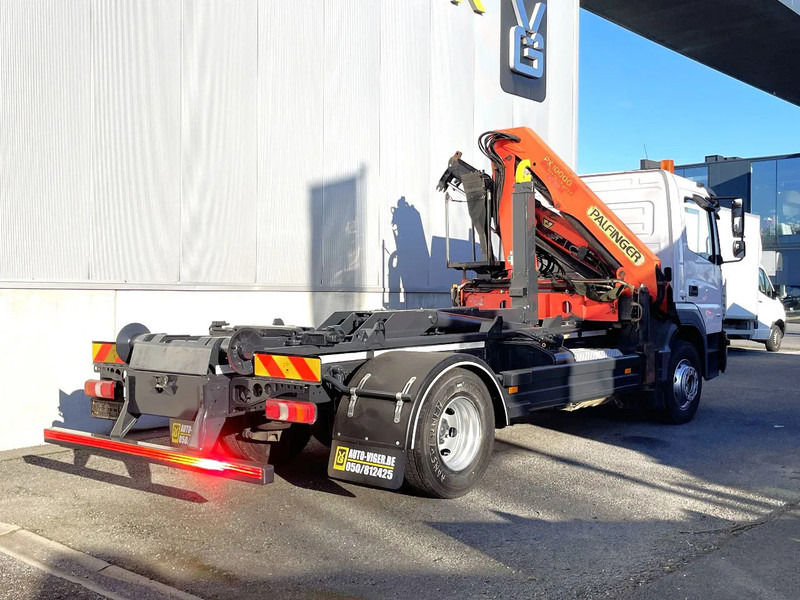 Mercedes-Benz Atego 1621 *Palfinger kraan*Containersysteem*luchtvering achteras*bluetooth - Konkstõstukiga veoauto, Kraanaga veoauto: pilt 2 Mercedes-Benz Atego 1621 *Palfinger kraan*Containersysteem*luchtvering achteras*bluetooth - Konkstõstukiga veoauto, Kraanaga veoauto: pilt 2