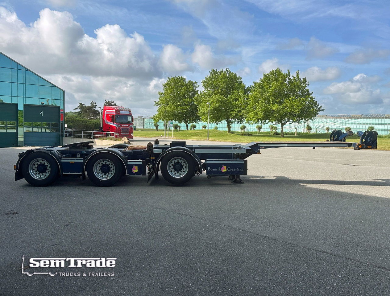 D-TEC CTD-41-03D LZV Dolly Breaker BPW Axles TOP Condition NL Trailer - Konteinerveduk/ Tõstukiga poolhaagis: pilt 5 D-TEC CTD-41-03D LZV Dolly Breaker BPW Axles TOP Condition NL Trailer - Konteinerveduk/ Tõstukiga poolhaagis: pilt 5