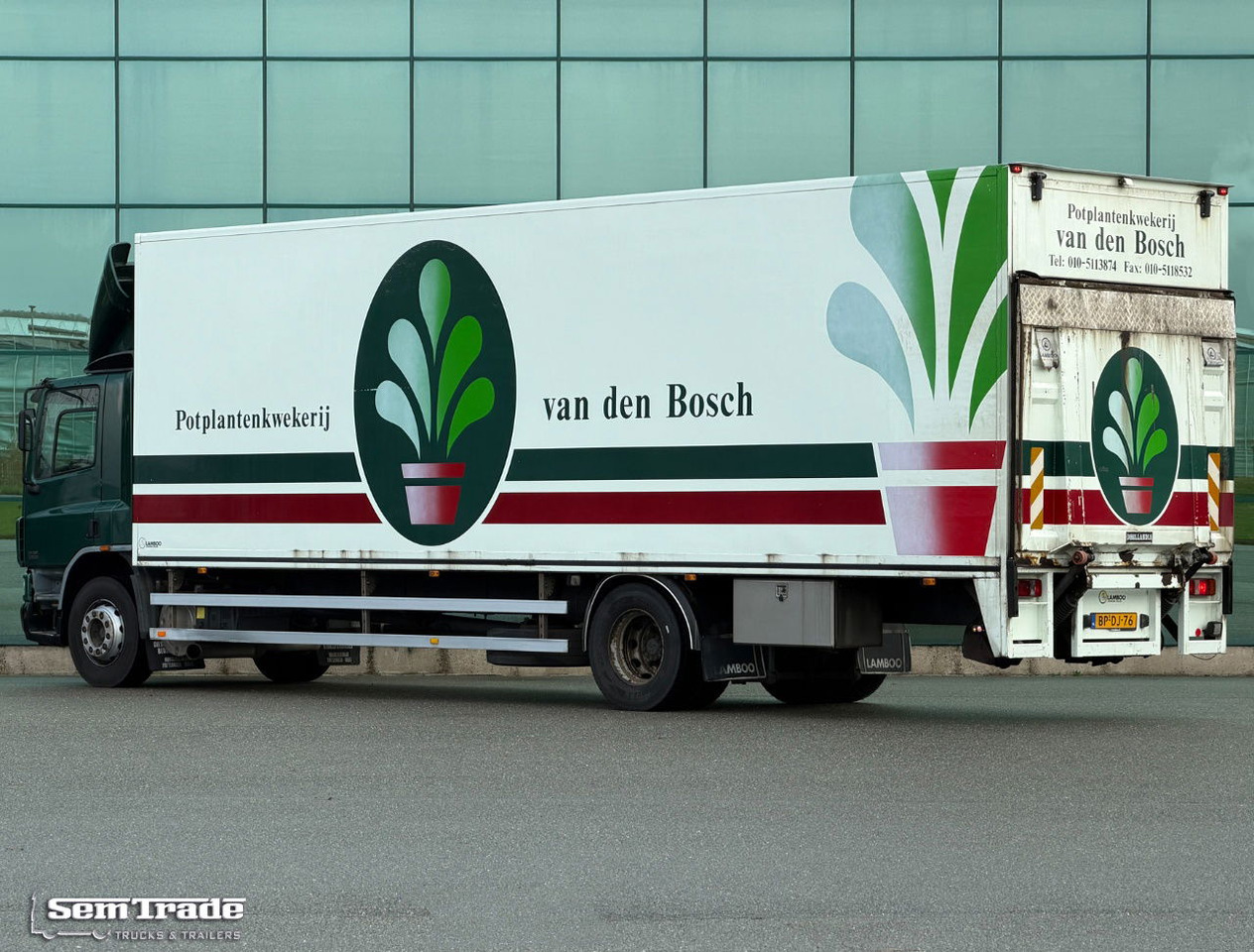 DAF CF 65.250 Euro 3 Manual Gearbox Lamboo Isolated BOX + Heater 970x250x270 CM Inside Tail Lift Holland-Truck - Kasti veoauto: pilt 3 DAF CF 65.250 Euro 3 Manual Gearbox Lamboo Isolated BOX + Heater 970x250x270 CM Inside Tail Lift Holland-Truck - Kasti veoauto: pilt 3