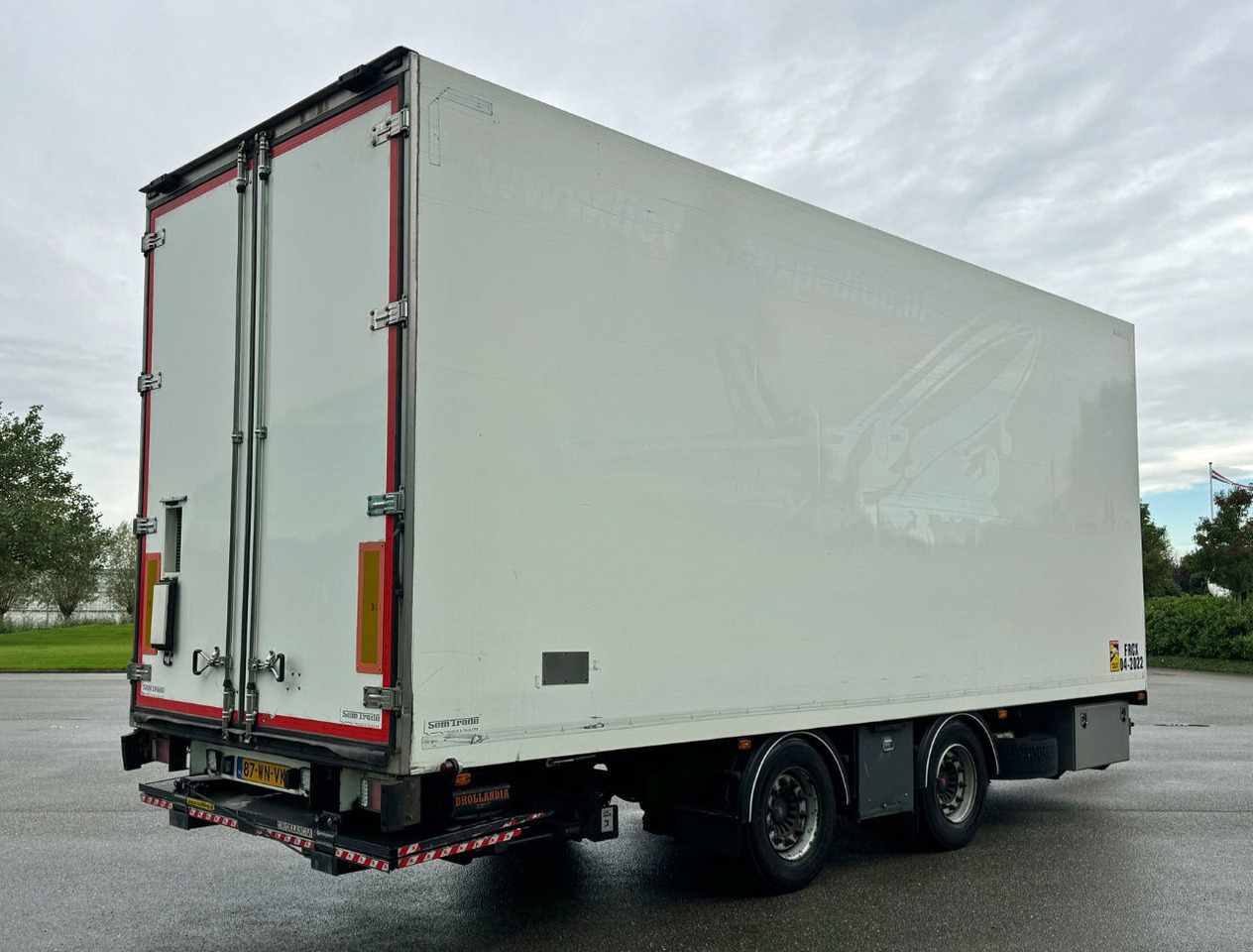 DRACO MZS 218 Wipkar 750 x 250 x 290 CM Inside Tail Lift 2021 TRS Iceland TOP Condition NL Trailertrailer - Furgoonjärelhaagis: pilt 5 DRACO MZS 218 Wipkar 750 x 250 x 290 CM Inside Tail Lift 2021 TRS Iceland TOP Condition NL Trailertrailer - Furgoonjärelhaagis: pilt 5