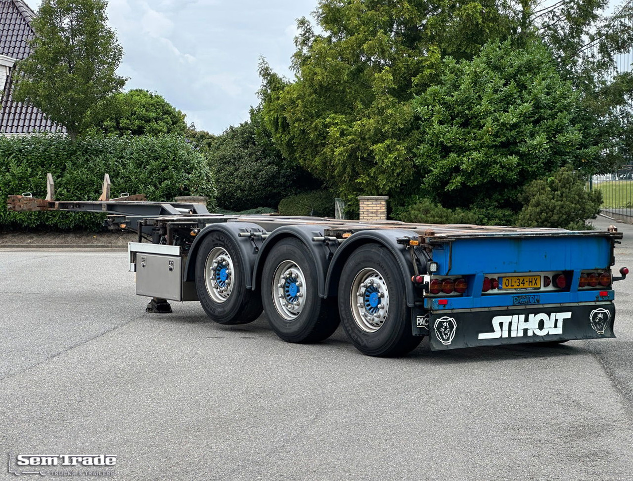 Pacton TXC.343.KB Front+Middle+Back Slider Lift Axle Steering Axle NL-Trailer - Konteinerveduk/ Tõstukiga poolhaagis: pilt 3 Pacton TXC.343.KB Front+Middle+Back Slider Lift Axle Steering Axle NL-Trailer - Konteinerveduk/ Tõstukiga poolhaagis: pilt 3