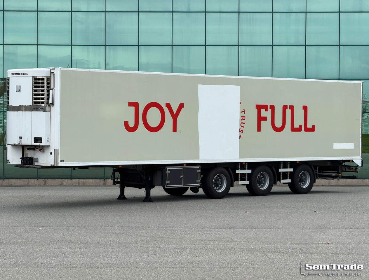 Pacton VAN Beurden Isolated BOX Thermo King SLe400 Steering Axle Holland-Trailer - Külmutiga poolhaagis: pilt 1 Pacton VAN Beurden Isolated BOX Thermo King SLe400 Steering Axle Holland-Trailer - Külmutiga poolhaagis: pilt 1