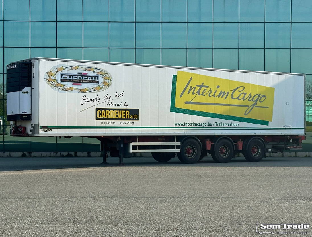 Renders Chereau Carrier Maxima 1300 Steering Axle Tail Lift Belgium Trailer - Külmutiga poolhaagis: pilt 1 Renders Chereau Carrier Maxima 1300 Steering Axle Tail Lift Belgium Trailer - Külmutiga poolhaagis: pilt 1