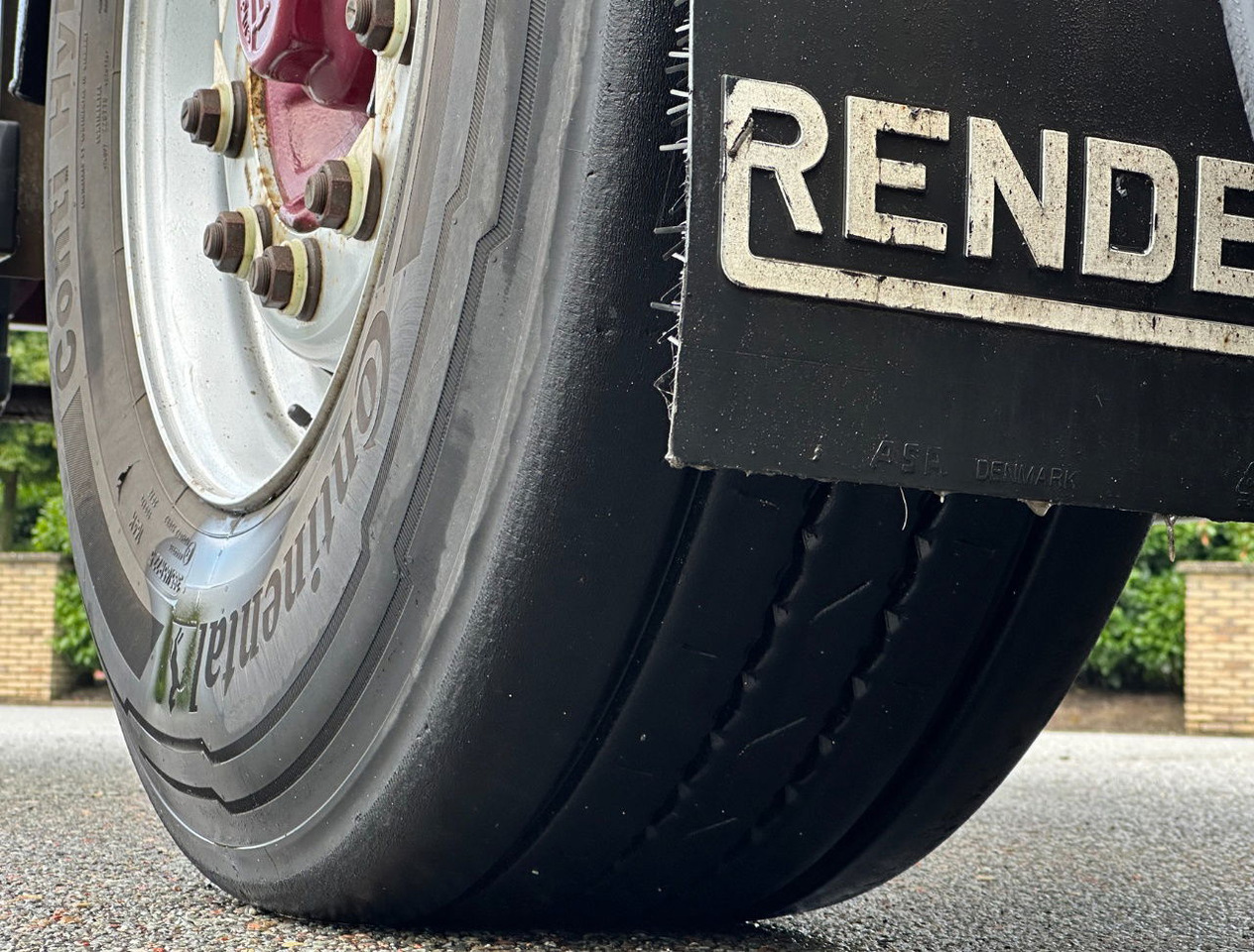Konteinerveduk/ Tõstukiga poolhaagis Renders ROC 12.27 CC Back Slider Lift Axle Disc Brakes Belgium-Trailer 2 Pieces: pilt 11
