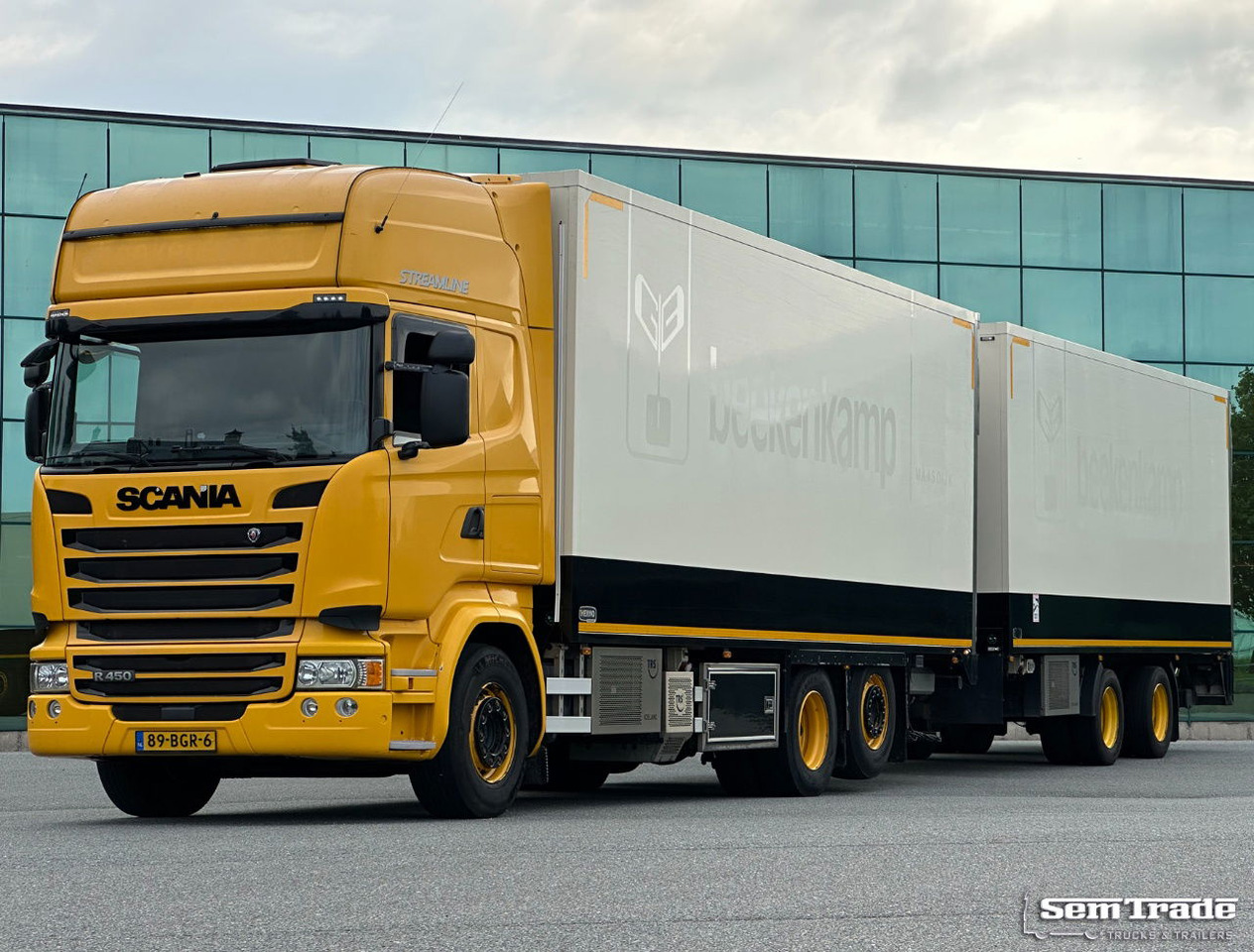 Scania R450 Retarder TRS Cooling Heiwo Isolated Boxes Tail Lift NL-Combi - Külmutiga veoauto: pilt 1 Scania R450 Retarder TRS Cooling Heiwo Isolated Boxes Tail Lift NL-Combi - Külmutiga veoauto: pilt 1