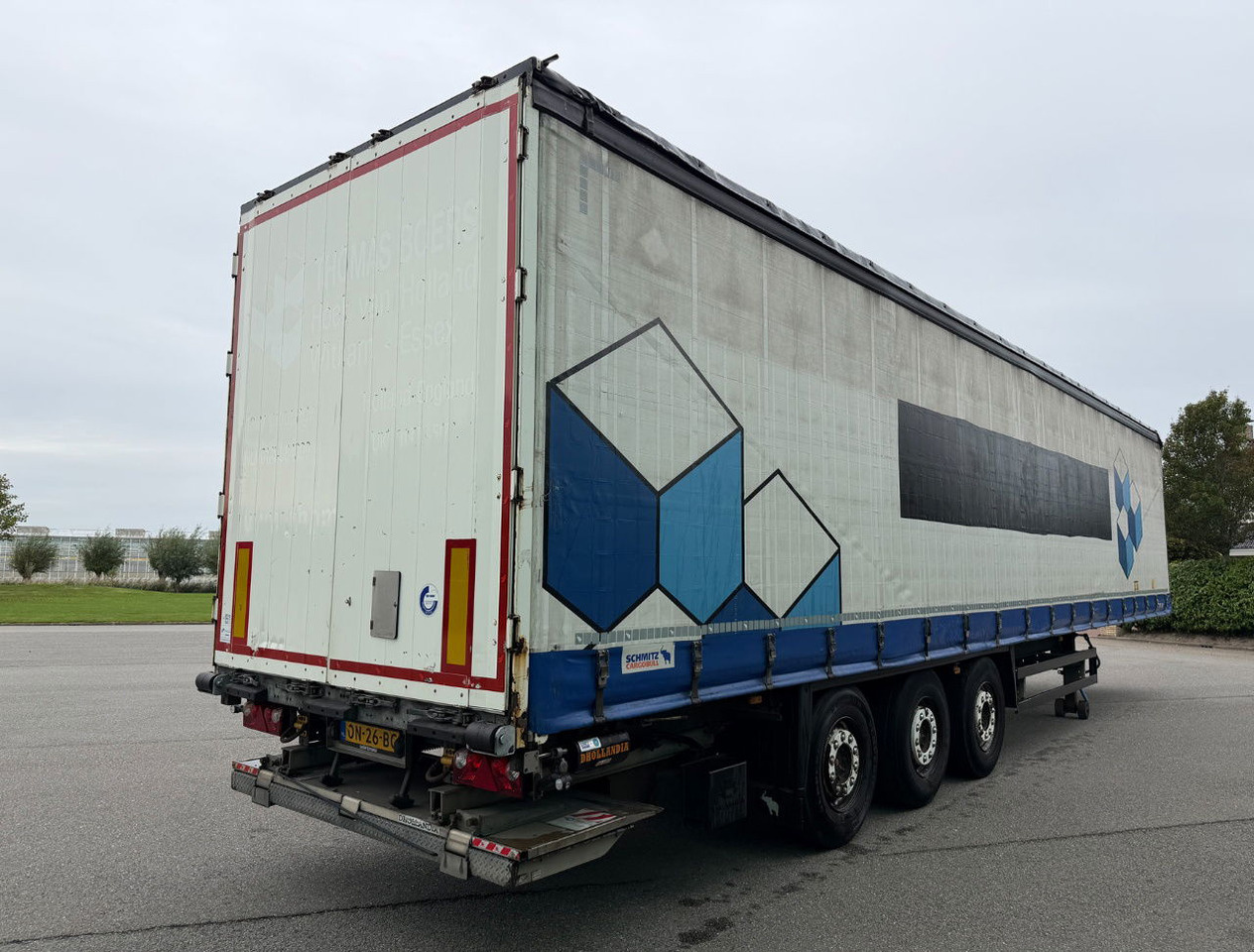 Schmitz Cargobull SCBS3T Disc Brakes Galvanised Chassis 2.000 KG Lift NL Trailer - Tentpoolhaagis: pilt 4 Schmitz Cargobull SCBS3T Disc Brakes Galvanised Chassis 2.000 KG Lift NL Trailer - Tentpoolhaagis: pilt 4