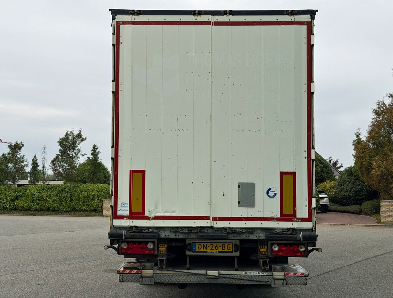 Schmitz Cargobull SCBS3T Disc Brakes Galvanised Chassis 2.000 KG Lift NL Trailer - Tentpoolhaagis: pilt 3 Schmitz Cargobull SCBS3T Disc Brakes Galvanised Chassis 2.000 KG Lift NL Trailer - Tentpoolhaagis: pilt 3