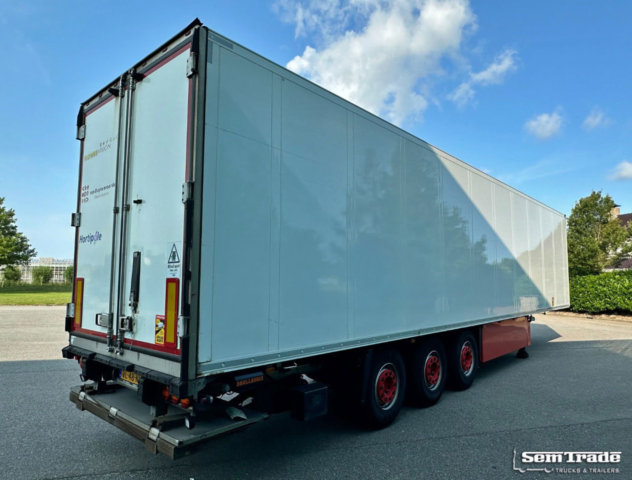 Schmitz Cargobull SKO24 Carrier Vector 1850 2X Lift Axle Flowerwide 270 CM High Holland Trailer - Külmutiga poolhaagis: pilt 5 Schmitz Cargobull SKO24 Carrier Vector 1850 2X Lift Axle Flowerwide 270 CM High Holland Trailer - Külmutiga poolhaagis: pilt 5