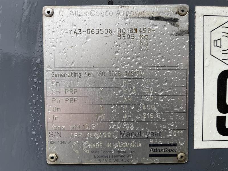 Generaatorikomplekt Atlas-Copco QAS 150: pilt 19