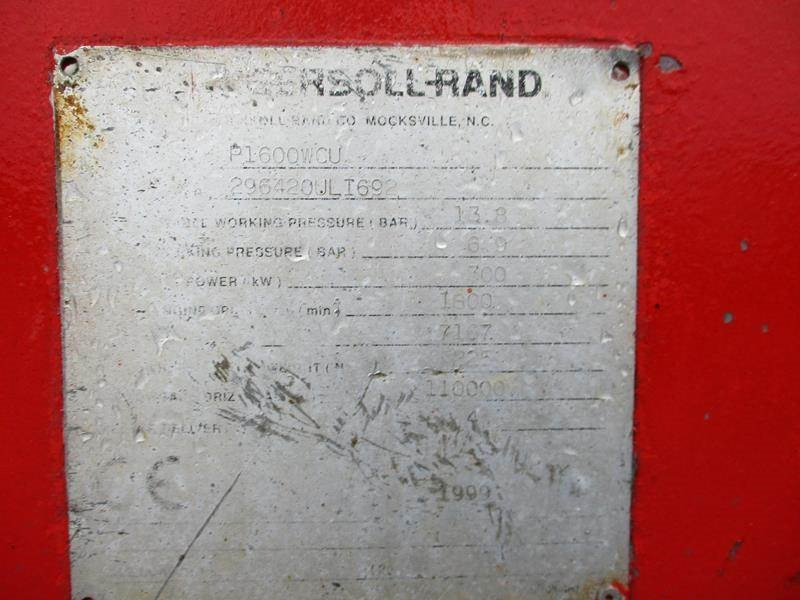 Õhukompressor Ingersoll Rand P 1600 WCU: pilt 14 Õhukompressor Ingersoll Rand P 1600 WCU: pilt 14