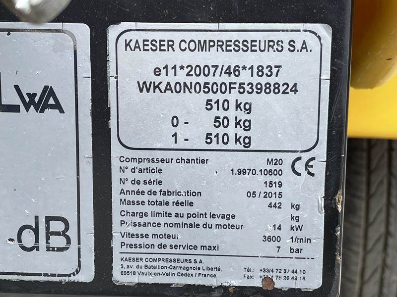 Õhukompressor Kaeser M 20: pilt 9