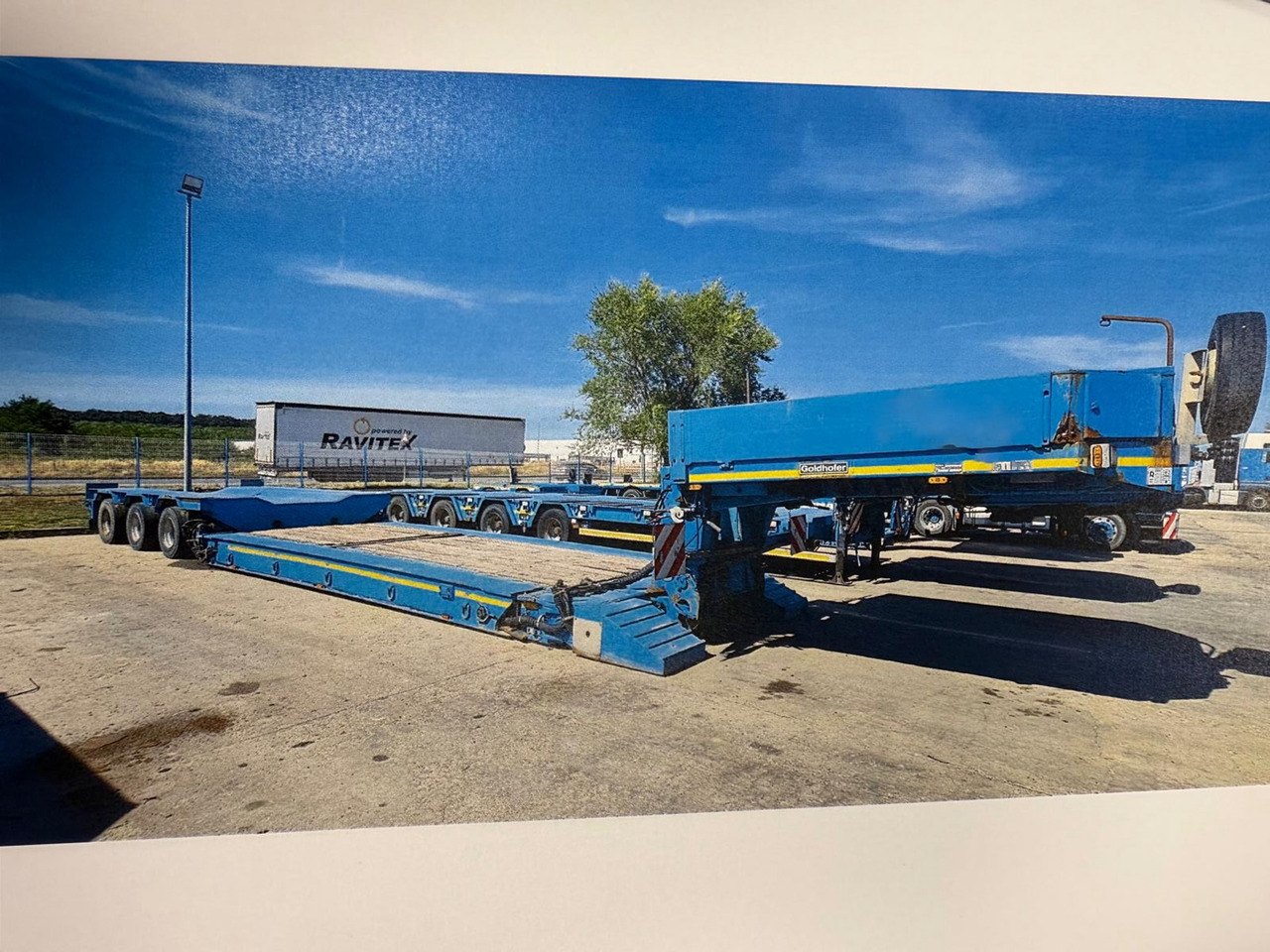 Golfhofer STZ-VKL 3-34/80A with Extension beam´s - Madal platvorm järelhaagis: pilt 3 Golfhofer STZ-VKL 3-34/80A with Extension beam´s - Madal platvorm järelhaagis: pilt 3