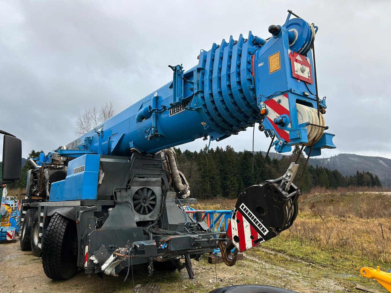 Liebherr LTM 1100-4.2 / Accident - Autokraana: pilt 1 Liebherr LTM 1100-4.2 / Accident - Autokraana: pilt 1