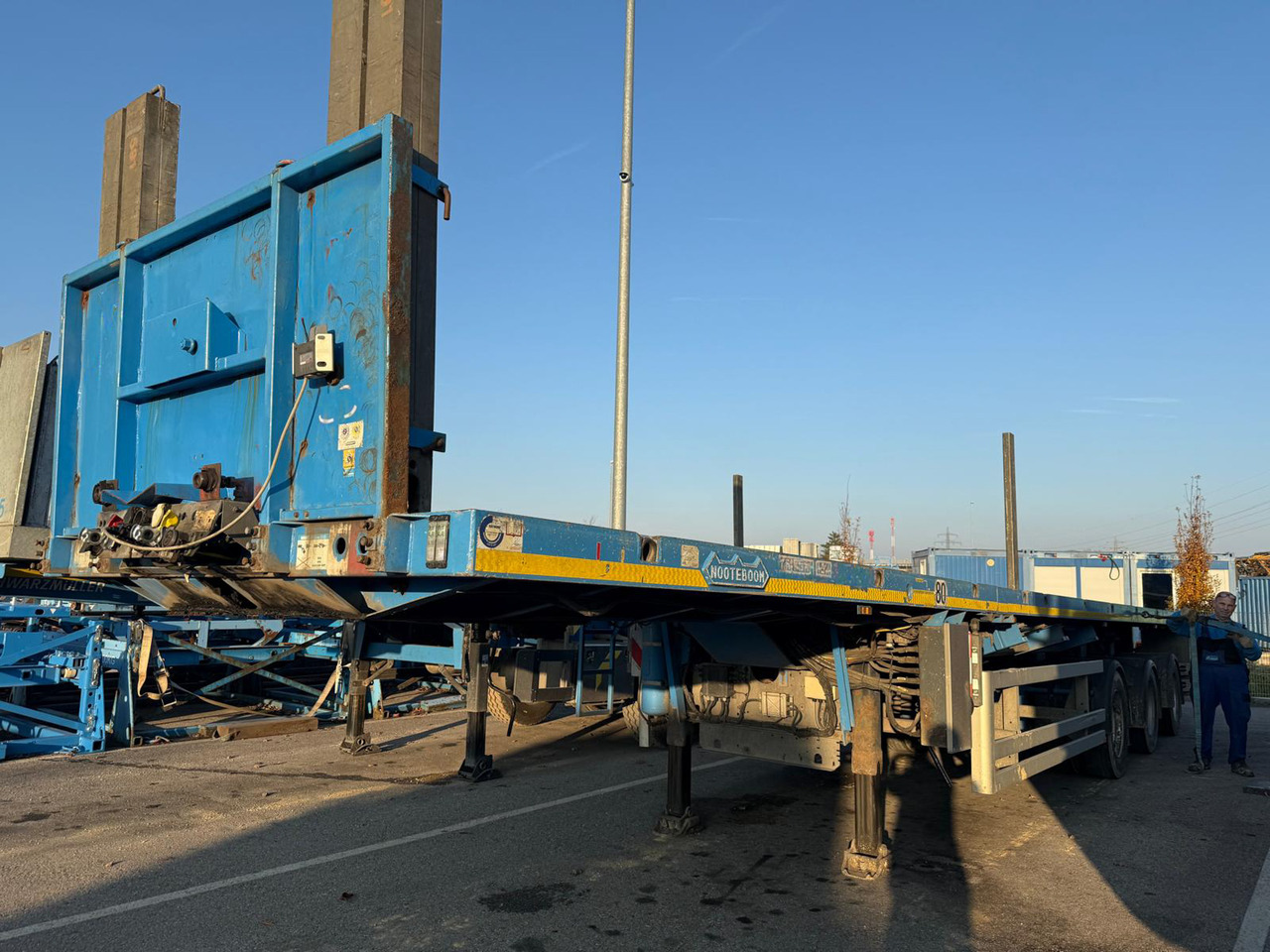 NOOTEBOOM OVB-55-03V - Madal platvormpoolhaagis: pilt 4 NOOTEBOOM OVB-55-03V - Madal platvormpoolhaagis: pilt 4