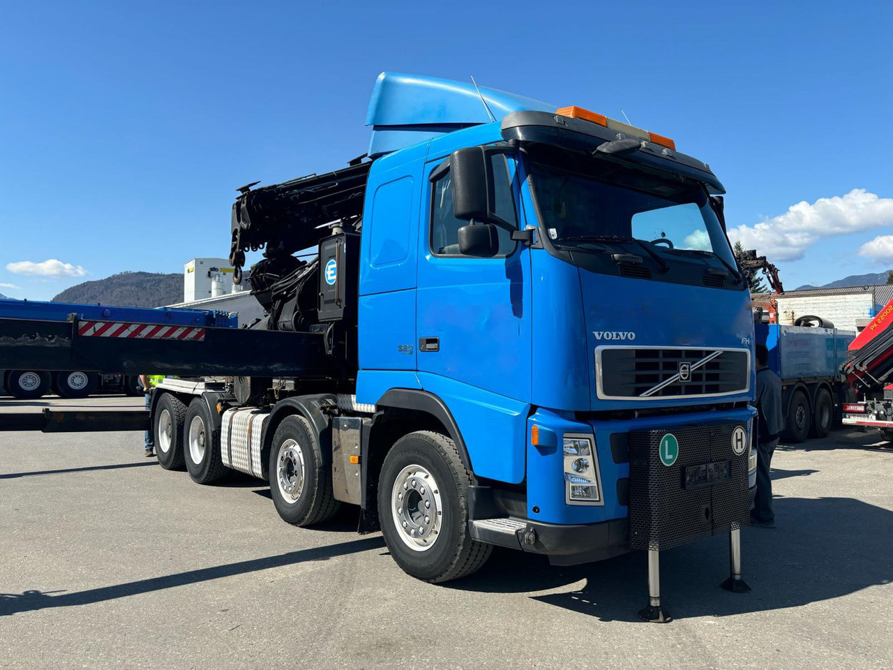 Volvo 520 FH + Effer 1550/8S - Kraana-manipulaator: pilt 1 Volvo 520 FH + Effer 1550/8S - Kraana-manipulaator: pilt 1
