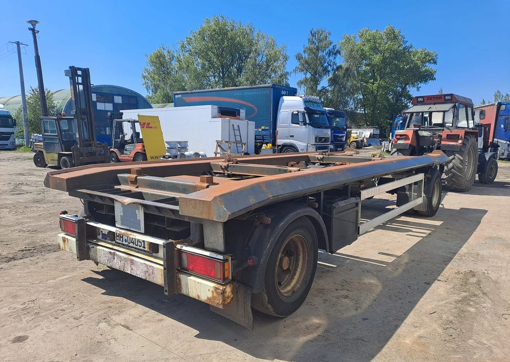Huffermann Przyczepa Schmitz do hakowca - Multilift/ Liftdumper haagis: pilt 1 Huffermann Przyczepa Schmitz do hakowca - Multilift/ Liftdumper haagis: pilt 1