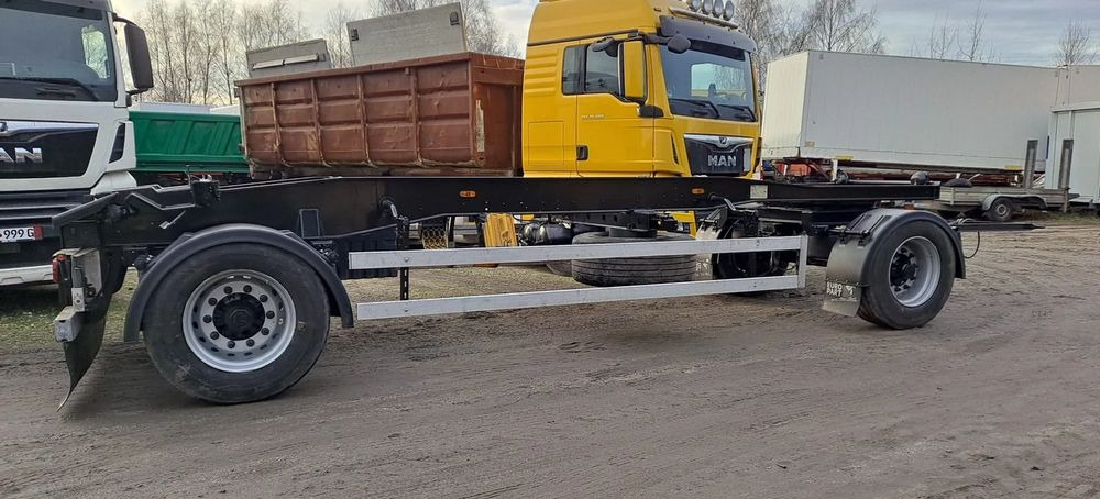 Huffermann Przyczepa na wózku HAR 1870 do hakowca - Multilift/ Liftdumper haagis: pilt 1 Huffermann Przyczepa na wózku HAR 1870 do hakowca - Multilift/ Liftdumper haagis: pilt 1