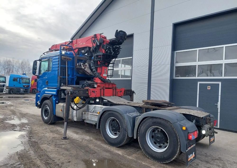 MAN TGS 26-480 6x4 do drewna PALFINGER Epsilon S 270L83 - Sadulveok: pilt 3 MAN TGS 26-480 6x4 do drewna PALFINGER Epsilon S 270L83 - Sadulveok: pilt 3