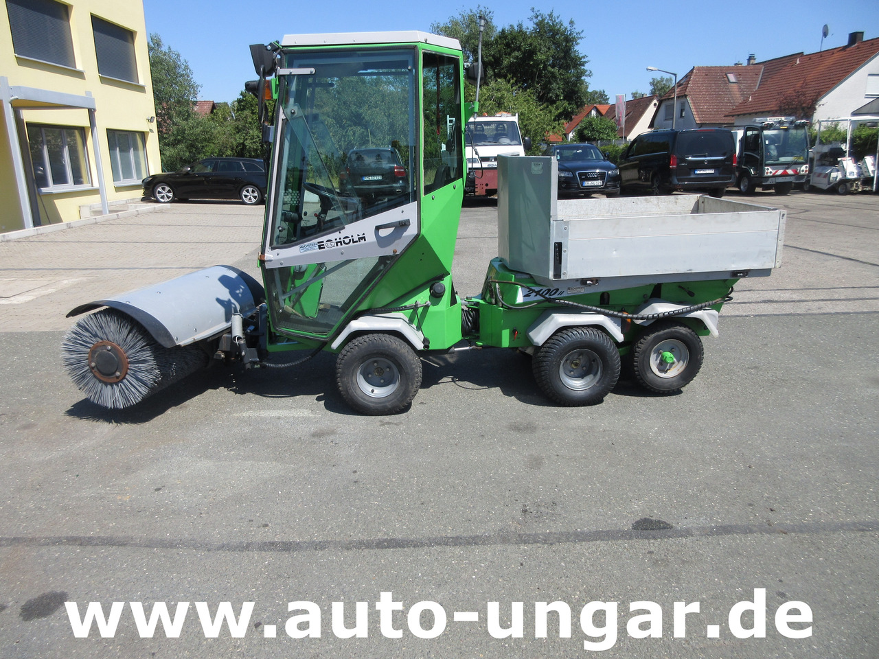 Egholm Nilfisk 2100 Powerflex 4x4 Kipper AHK Hydraulik Bürste Winterdienst - Munitsipaaltraktor: pilt 3 Egholm Nilfisk 2100 Powerflex 4x4 Kipper AHK Hydraulik Bürste Winterdienst - Munitsipaaltraktor: pilt 3