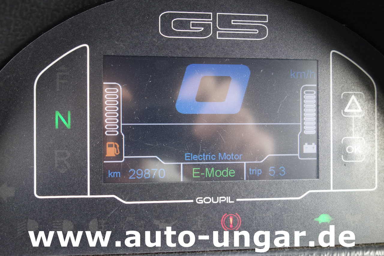 Elektriline tarbesõiduk Goupil G5 E Lithium Bj2016 Müllkipper Kipper mit Hochdruckreiniger voll elektrisch: pilt 18
