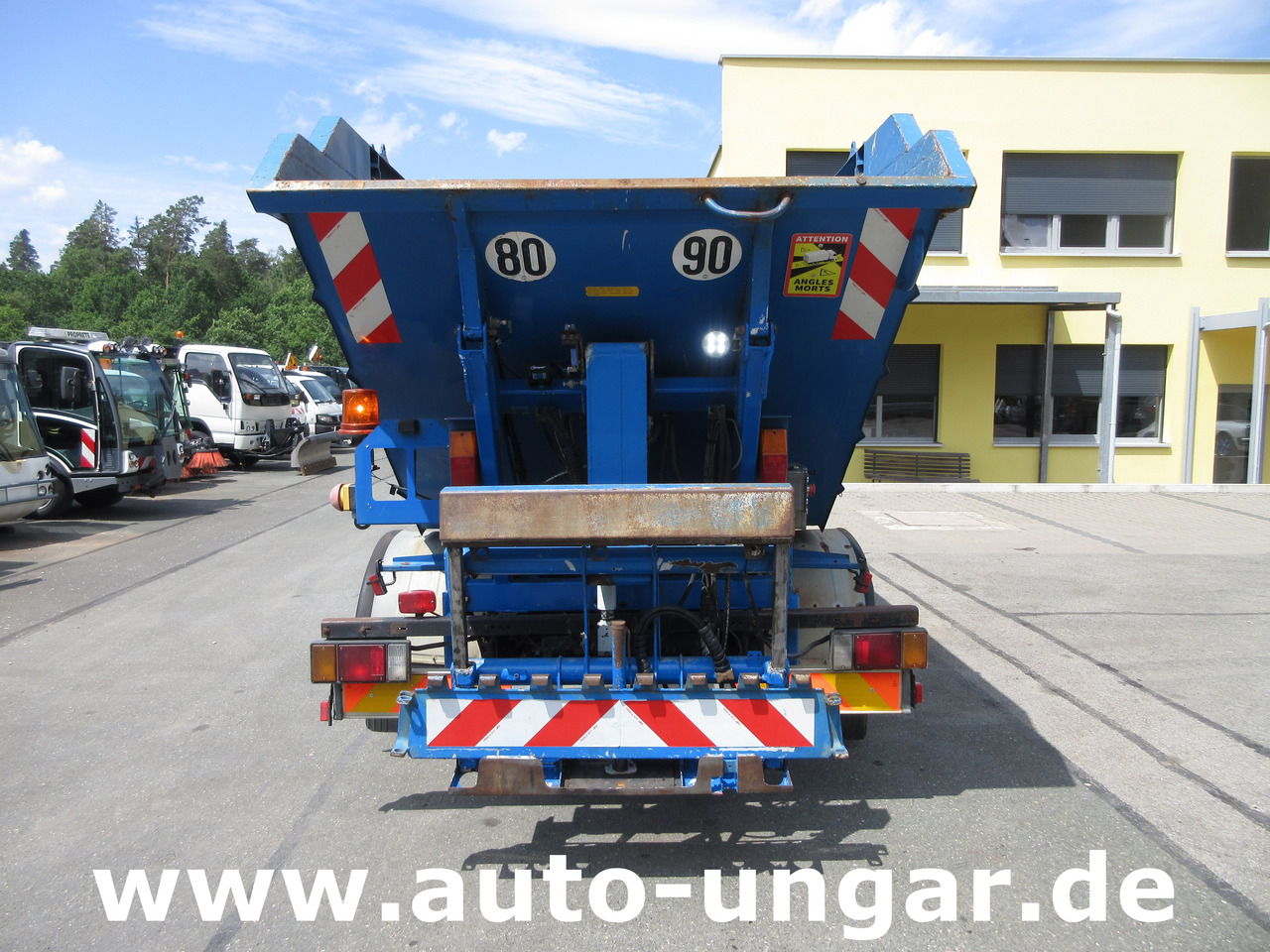 Prügiauto ISUZU NQR Smoother Q75 Y07 Müllwagen 8m³ TECNO 7.500kg Kipper Presse Lifter: pilt 5