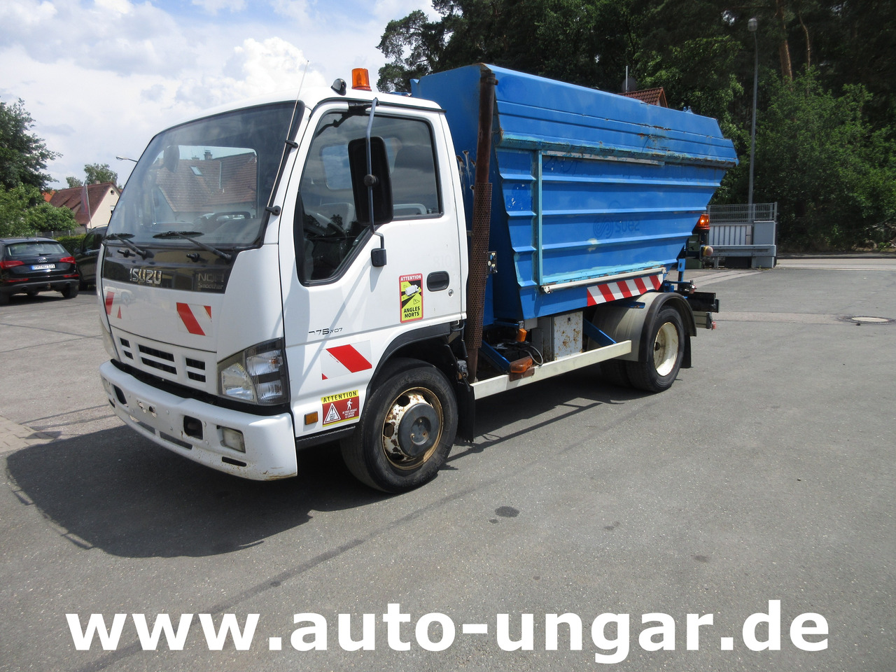 ISUZU NQR Smoother Q75 Y07 Müllwagen 8m³ TECNO 7.500kg Kipper Presse Lifter - Prügiauto: pilt 3 ISUZU NQR Smoother Q75 Y07 Müllwagen 8m³ TECNO 7.500kg Kipper Presse Lifter - Prügiauto: pilt 3