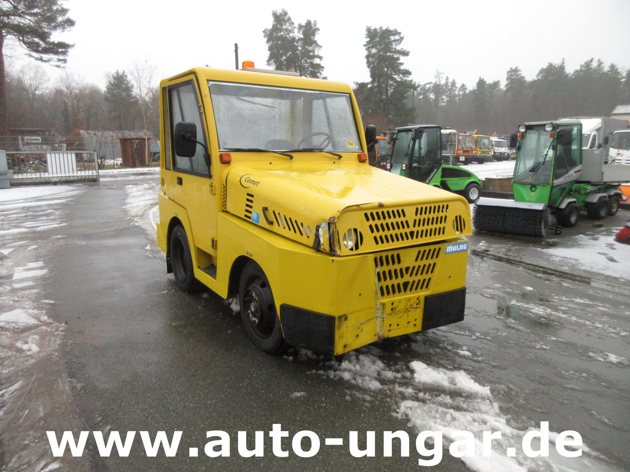 MULAG Comet 6D Baujahr 2015 Gepäckschlepper Pushback Deutz Diesel - Pagasiveok: pilt 1 MULAG Comet 6D Baujahr 2015 Gepäckschlepper Pushback Deutz Diesel - Pagasiveok: pilt 1