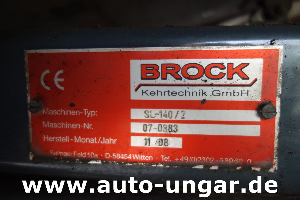Tänavapühkimismasin Mitsubishi Fuso Canter 7C15 mit Brock SL 140/2 Kehrmaschine Euro 4: pilt 24
