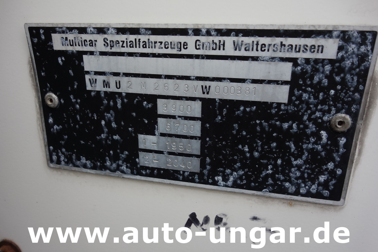 Lennukite puksiirsõiduk Multicar M26 Champion Flugzeugschlepper Doka GSE Airport Push Back Industrieschlepper: pilt 29