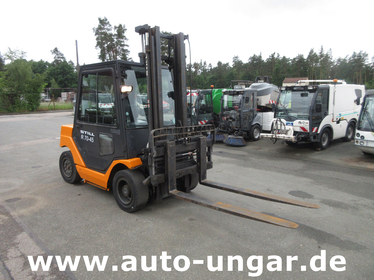 Still R70-45 Diesel Gabelstapler 4.500kg Hub Zinkenverstellung Seitenschieber - Diiseltõstuk: pilt 1 Still R70-45 Diesel Gabelstapler 4.500kg Hub Zinkenverstellung Seitenschieber - Diiseltõstuk: pilt 1