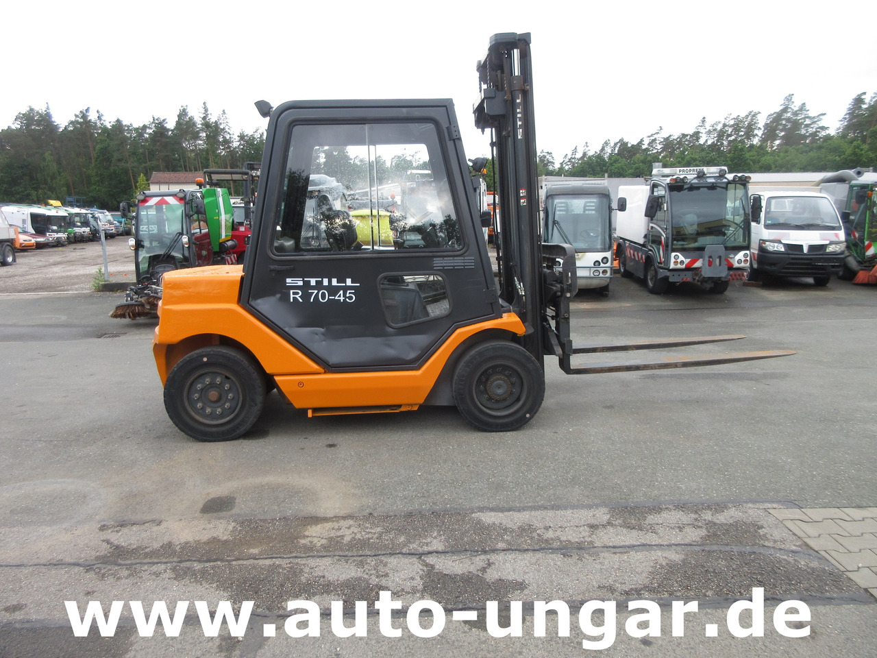 Still R70-45 Diesel Gabelstapler 4.500kg Hub Zinkenverstellung Seitenschieber - Diiseltõstuk: pilt 5 Still R70-45 Diesel Gabelstapler 4.500kg Hub Zinkenverstellung Seitenschieber - Diiseltõstuk: pilt 5