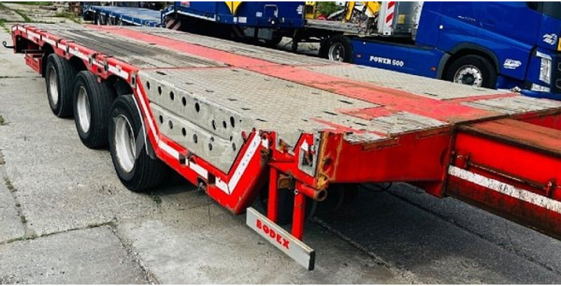 Bodex 53t/40t/28m teleskop ADR no ramp - Madal platvormpoolhaagis: pilt 1 Bodex 53t/40t/28m teleskop ADR no ramp - Madal platvormpoolhaagis: pilt 1