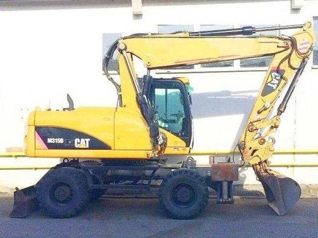 Caterpillar M 315 D - Ratastel ekskavaator: pilt 1 Caterpillar M 315 D - Ratastel ekskavaator: pilt 1