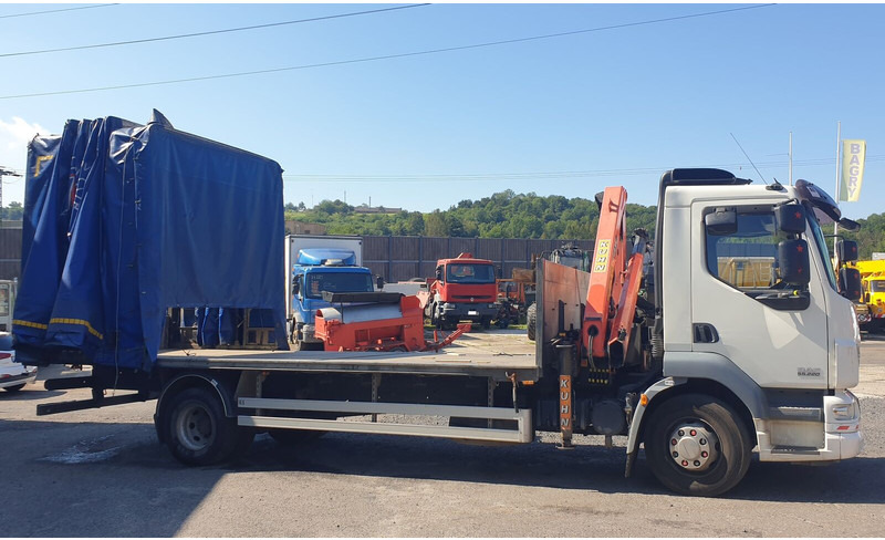 DAF 15t LF55.220 +Palfinger PK8500 - Tent veoauto, Kraanaga veoauto: pilt 4 DAF 15t LF55.220 +Palfinger PK8500 - Tent veoauto, Kraanaga veoauto: pilt 4