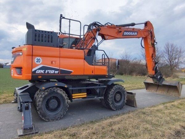 Doosan 18.6t DX170 W-7 (DEVELON) - Ratastel ekskavaator: pilt 2 Doosan 18.6t DX170 W-7 (DEVELON) - Ratastel ekskavaator: pilt 2