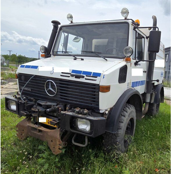 Mercedes-Benz Unimog 1400 +Schmidt SK320 - Ehitusmasinad: pilt 2 Mercedes-Benz Unimog 1400 +Schmidt SK320 - Ehitusmasinad: pilt 2