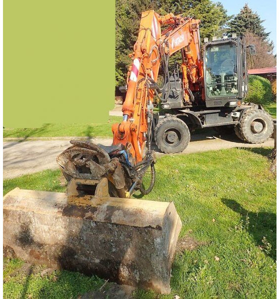 Hitachi Zaxis 140W-5B - Ratastel ekskavaator: pilt 4 Hitachi Zaxis 140W-5B - Ratastel ekskavaator: pilt 4
