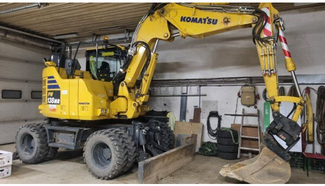 Komatsu PW 138 MR - Ratastel ekskavaator: pilt 1 Komatsu PW 138 MR - Ratastel ekskavaator: pilt 1