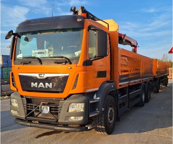 MAN TGS 26.440 - Madelveok/ Platvormveok, Kraanaga veoauto: pilt 4 MAN TGS 26.440 - Madelveok/ Platvormveok, Kraanaga veoauto: pilt 4