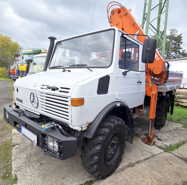 Mercedes-Benz UNIMOG 427.11 +12m! - Kallurauto, Kraanaga veoauto: pilt 4 Mercedes-Benz UNIMOG 427.11 +12m! - Kallurauto, Kraanaga veoauto: pilt 4