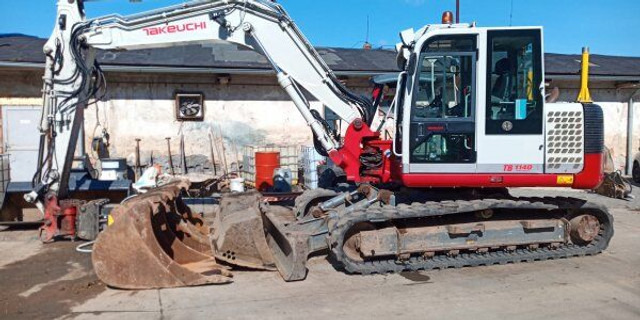 Takeuchi TB 1140 - Lintekskavaator: pilt 1 Takeuchi TB 1140 - Lintekskavaator: pilt 1