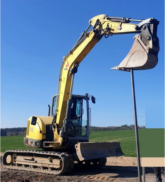 WACKER NEUSON EZ80 E14-03 gummi 8t rubber - Lintekskavaator: pilt 2 WACKER NEUSON EZ80 E14-03 gummi 8t rubber - Lintekskavaator: pilt 2