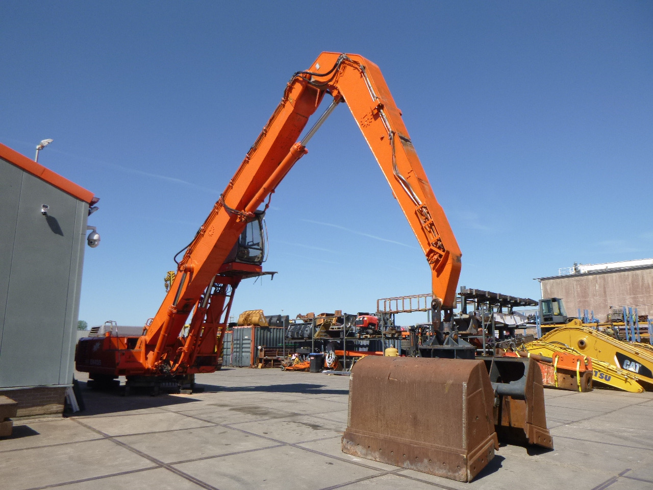 FIAT-HITACHI EX455 Stationary dock/ship material handler - Jäätme-/ Tööstuslik käitleja: pilt 5 FIAT-HITACHI EX455 Stationary dock/ship material handler - Jäätme-/ Tööstuslik käitleja: pilt 5