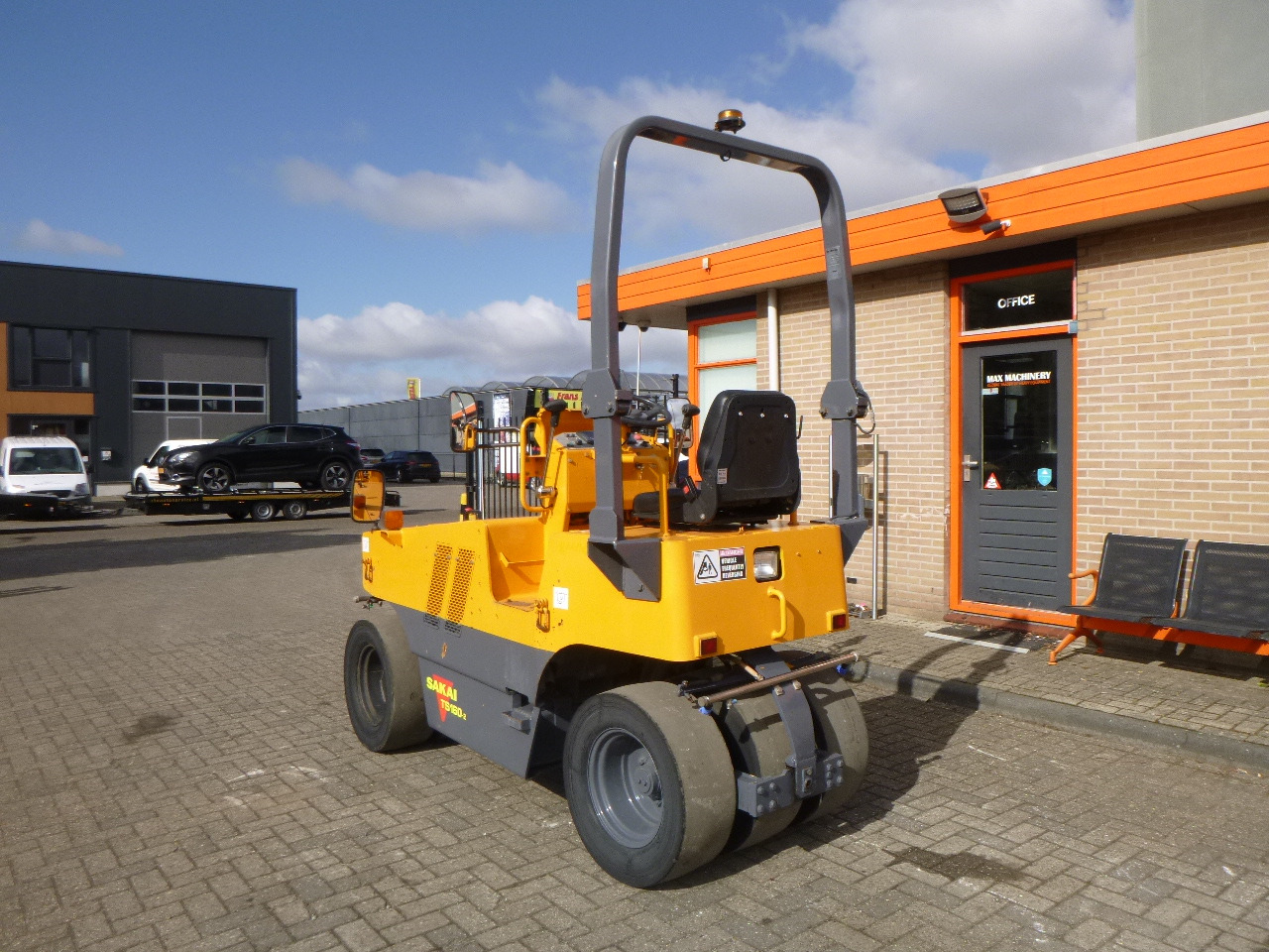 SAKAI TS160-2 - Pneumaatiline teerull: pilt 3 SAKAI TS160-2 - Pneumaatiline teerull: pilt 3