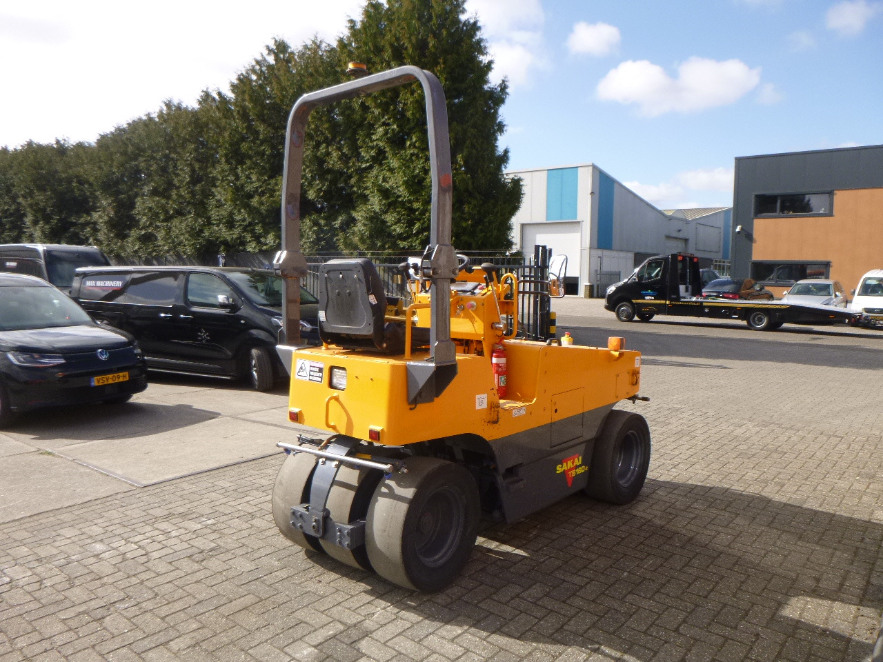 SAKAI TS160-2 - Pneumaatiline teerull: pilt 4 SAKAI TS160-2 - Pneumaatiline teerull: pilt 4