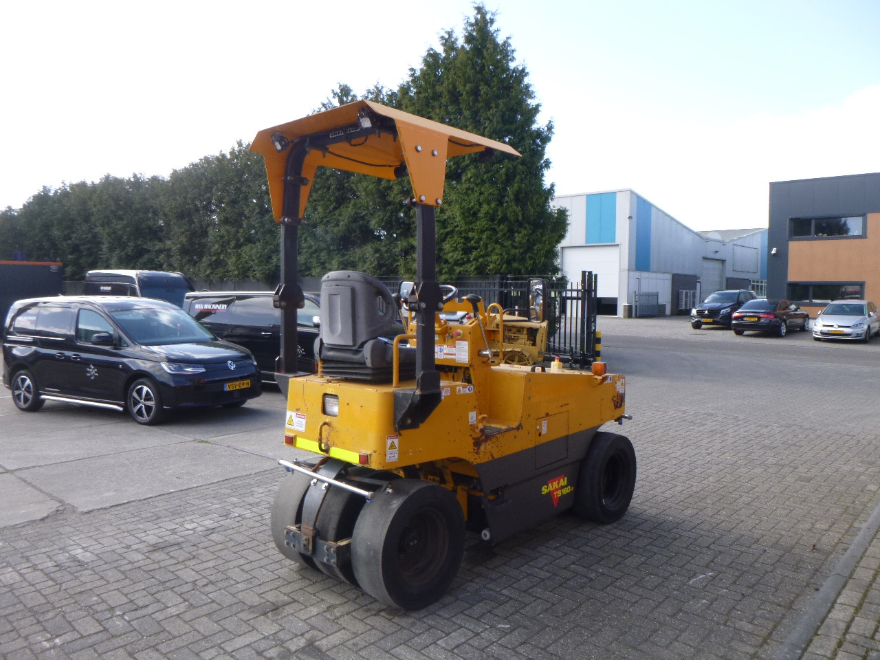 SAKAI TS160-2 - Pneumaatiline teerull: pilt 5 SAKAI TS160-2 - Pneumaatiline teerull: pilt 5