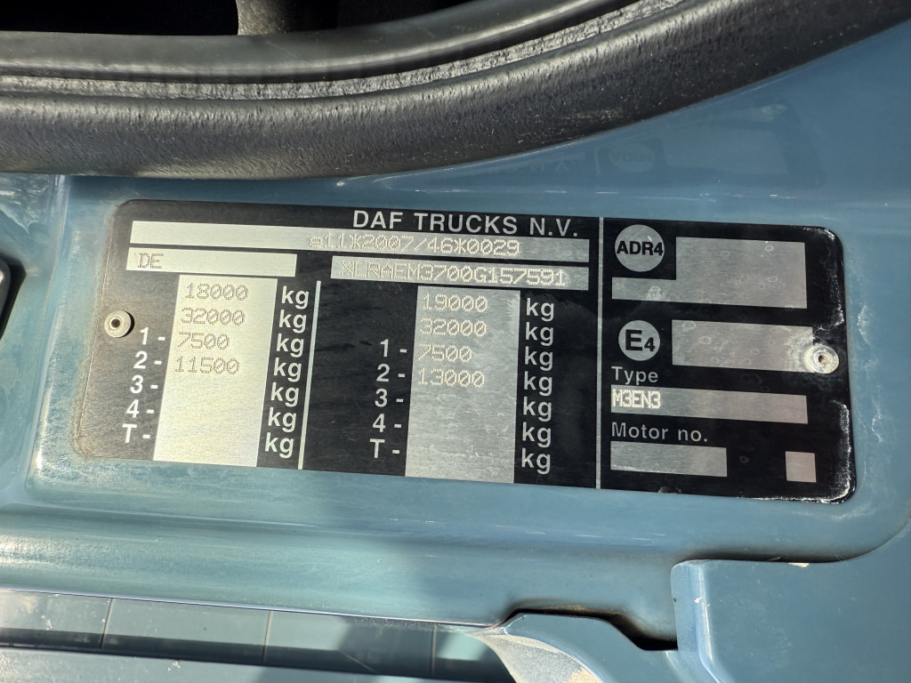 Daf CF320 Palfinger PK12001L Baustoffkran - Kraanaga veoauto, Madelveok/ Platvormveok: pilt 4 Daf CF320 Palfinger PK12001L Baustoffkran - Kraanaga veoauto, Madelveok/ Platvormveok: pilt 4