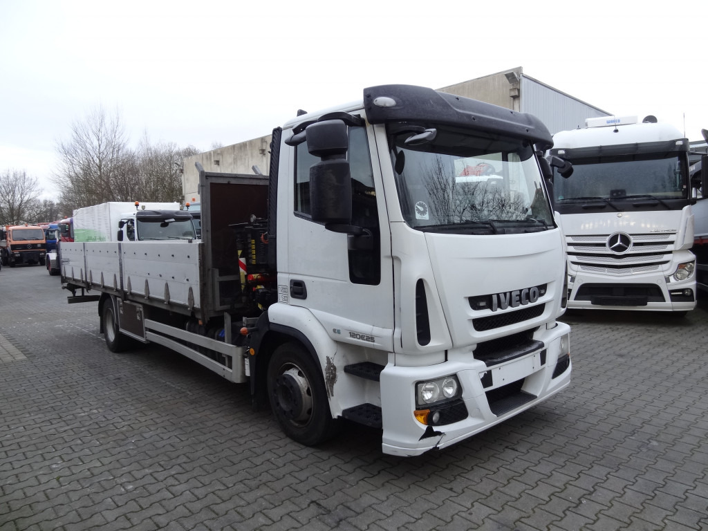 Kraanaga veoauto, Madelveok/ Platvormveok Iveco EuroCargo 120E25 Fassi F38: pilt 10