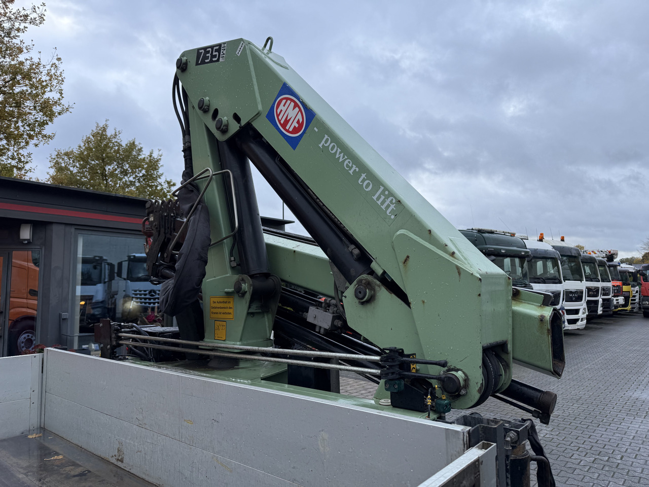 Iveco EuroCargo 80E22 Kran HMF 735 bis 15 Meter - Madelveok/ Platvormveok, Kraanaga veoauto: pilt 4 Iveco EuroCargo 80E22 Kran HMF 735 bis 15 Meter - Madelveok/ Platvormveok, Kraanaga veoauto: pilt 4