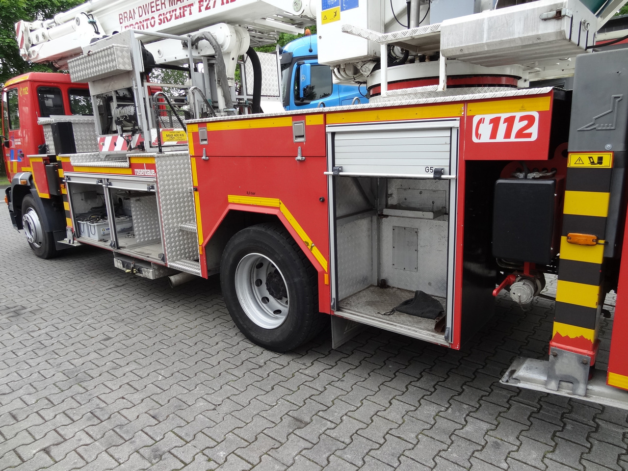 MAN L2000 18.284 Feuerwehr Bronto Skylift 27 Meter - Veoautolt tõusev platvorm: pilt 4 MAN L2000 18.284 Feuerwehr Bronto Skylift 27 Meter - Veoautolt tõusev platvorm: pilt 4